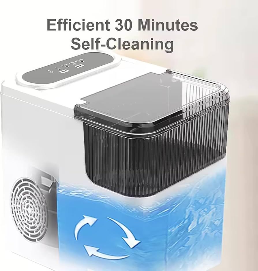 ️ ماكينة صنع الثلج الأوتوماتيكية – الحل السريع والمنعش للحرارة