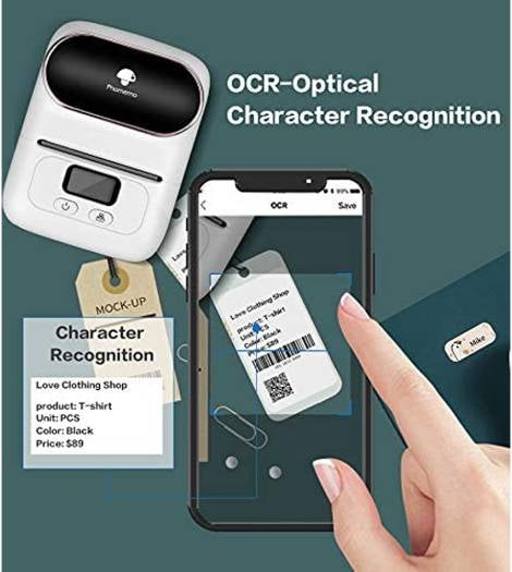 طابعة الباركود الذكية ( تعمل بدون حبر بالكامل )