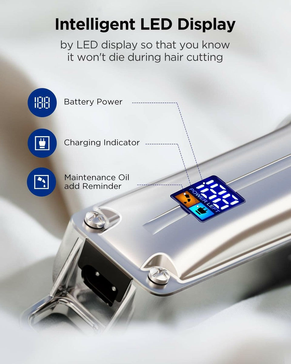 GLAKER K11S+13F – ماكينة الحلاقة الاحترافية بقوة تدوم وأناقة لا تقاوم